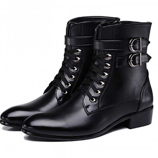 Shoes OfficeCareer / PartyEvening / Casual Synthetic Boots Black