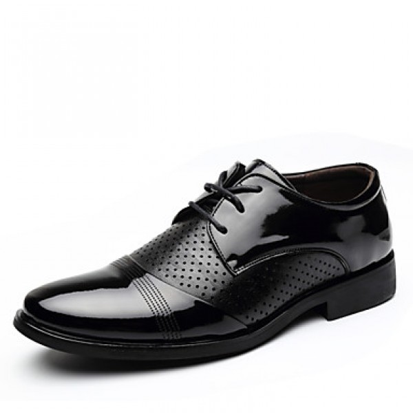 Men's Shoes Casual/Party & Evening/Office & Career Fashion Leisure and Business Leather Shoes Black/Brown