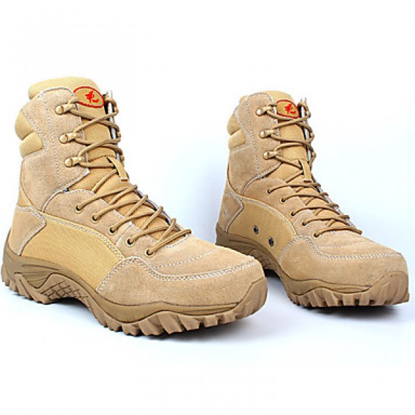 Shoes Outdoor / OfficeCareer / WorkDuty / Athletic / Casual Suede Boots Beige / Taupe