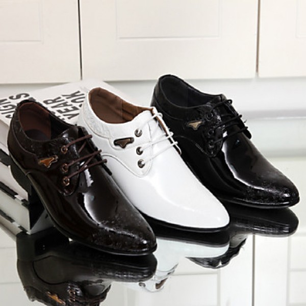 Men's Shoes PU Office & Career / Casual / Party & Evening Oxfords Office & Career / Casual / Party & Evening Low Heel Lace-up / Others