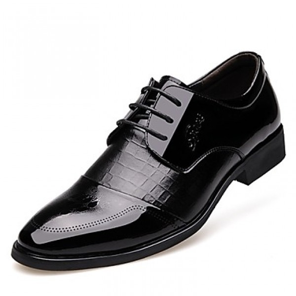 Men's Shoes 2016 New Style Hot Sale Office & Career / Casual Patent Leather Oxfords Black / Brown