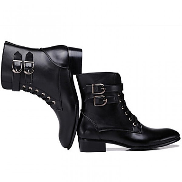 Shoes OfficeCareer / PartyEvening / Casual Synthetic Boots Black