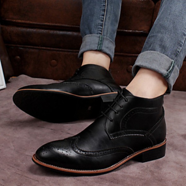 Shoes Casual Boots Black / Brown / Orange