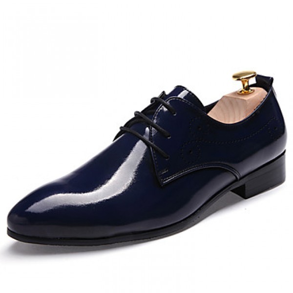 Men's Shoes Office & Career/Party & Evening/Wedding Fashion PU Leather Oxfords Shoes Multicolor 38-43