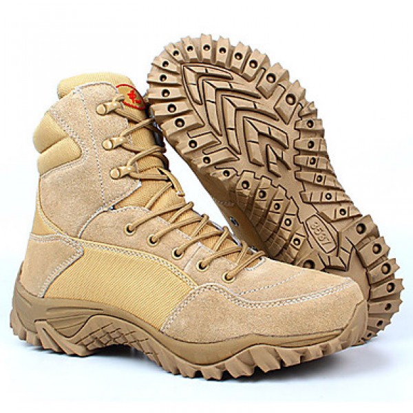 Shoes Outdoor / OfficeCareer / WorkDuty / Athletic / Casual Suede Boots Beige / Taupe