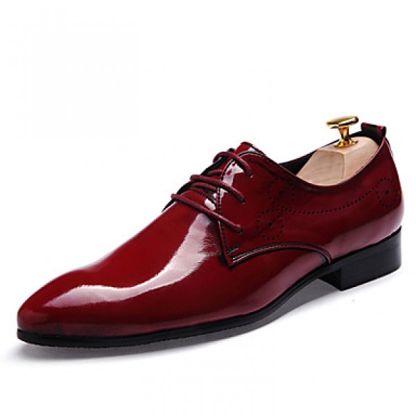 Men's Shoes Office & Career/Party & Evening/Wedding Fashion PU Leather Oxfords Shoes Multicolor 38-43